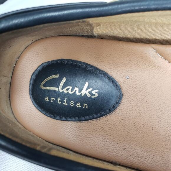 Clarks Dunbar Womens 9 Cruiser Pony Hair Slip-on Moccasin Loafers Leopard Print - Picture 13 of 16